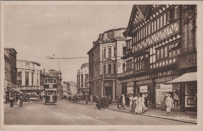Lancashire Postcard: Deansgate, Bolton   XT1799