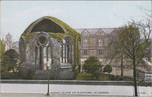 Scotland Postcard: Madras College and Blackfriars, St. Andrews, Fife XT1813