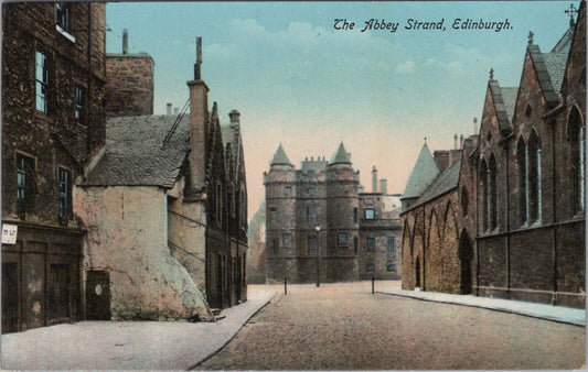 Scotland Postcard: The Abbey Strand, Edinburgh, Midlothian  XT1825