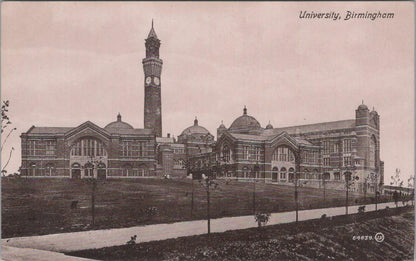 Warwickshire Postcard: University, Birmingham. Old Joe Clock Tower XT1838