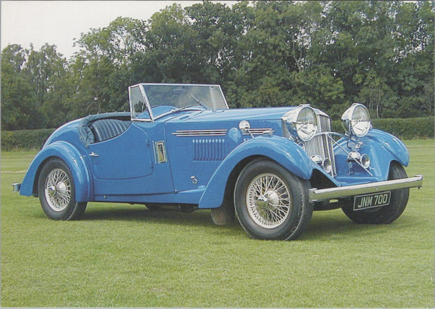Vintage Car Postcard: Old Warden Park, The Shuttleworth Collection XT1870
