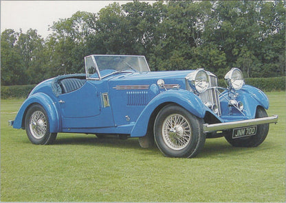 Vintage Car Postcard: Old Warden Park, The Shuttleworth Collection XT1870