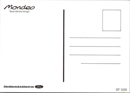 Transport Postcard: Mondeo, Beauty With Inner Strength. Standard Model  XT1874
