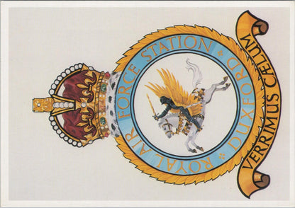 Military Postcard: The Duxford Crest We Sweep The Sky Imperial War Museum XT1895