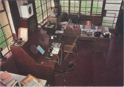 Yorkshire Postcard: Interior of Flying Control Tower at Elvington Airfield XT1911