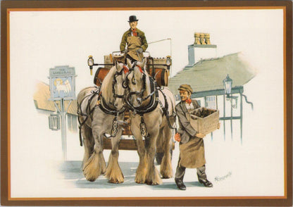 Occupations Postcard - Country Crafts, Delivery Day, Malcolm Greensmith RR23322