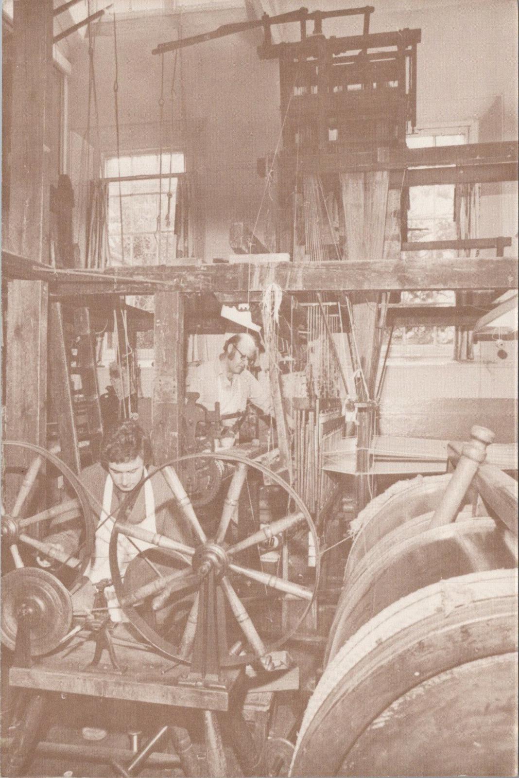 Occupations Postcard - Pirn Winding, Castle Hedingham Handloom Weavers RR23333