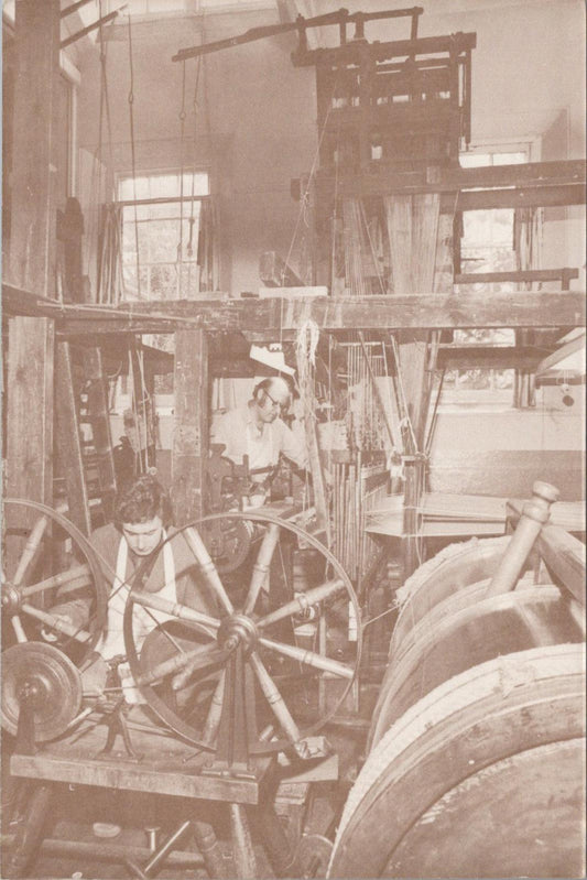 Occupations Postcard - Pirn Winding, Castle Hedingham Handloom Weavers RR23333