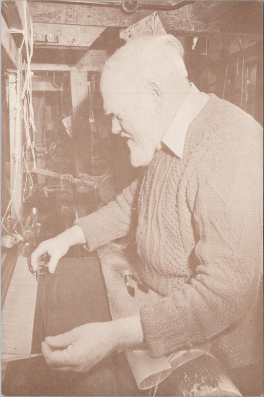 Occupations Postcard - Velvet Weaving, Castle Hedingham Handloom Weavers RR23335