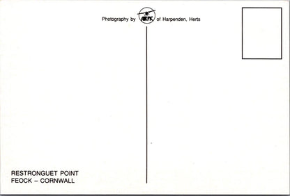 Cornwall Postcard - Aerial View of Restronguet Point, Feock    RR23353