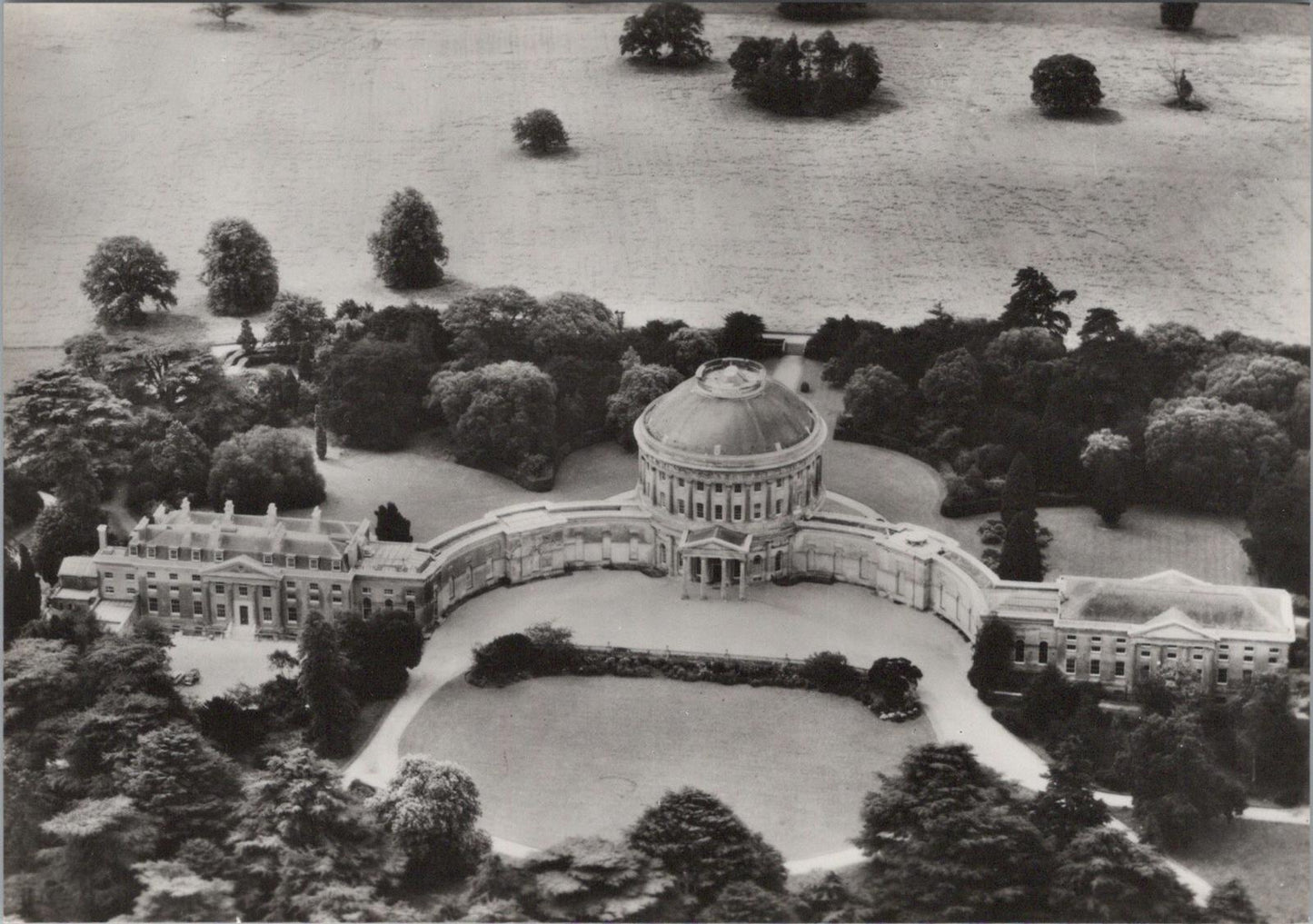 Suffolk Postcard - Aerial View of Ickworth   RR23359
