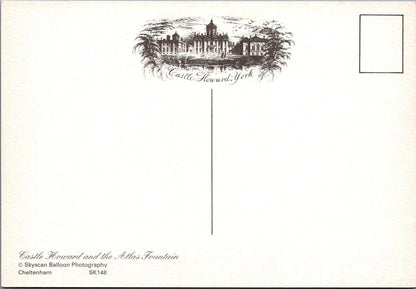 Yorkshire Postcard - Aerial View of Castle Howard, Henderskelfe  RR23368