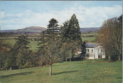 Wales Postcard - Ty'n-y-Caeau Youth Hostel and Pen-y-Crug, Brecon  RR23387