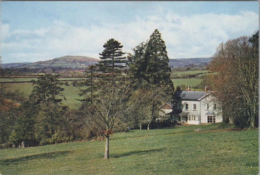 Wales Postcard - Ty'n-y-Caeau Youth Hostel and Pen-y-Crug, Brecon  RR23387