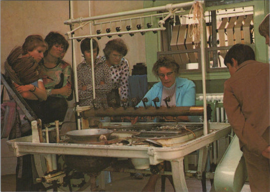 Kent Postcard - The Reeling Machine, Lullingstone Silk Farm  RR23397