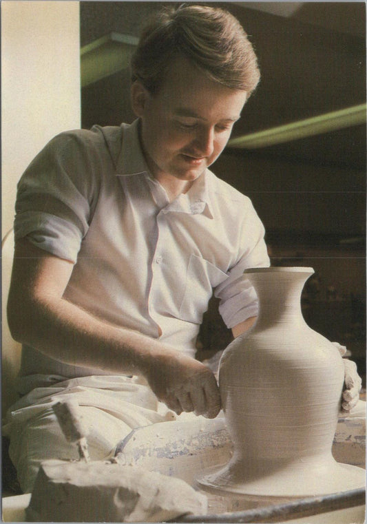Occupations Postcard - Throwing, Josiah Wedgwood & Sons, Barlaston  RR23401
