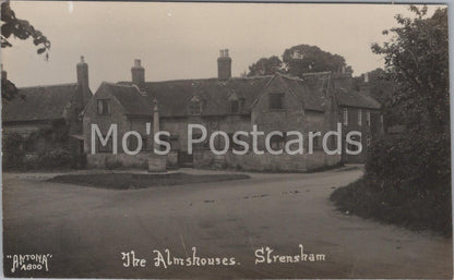 Worcestershire Postcard: The Almshouses Strensham Russell Charity Homes DR37