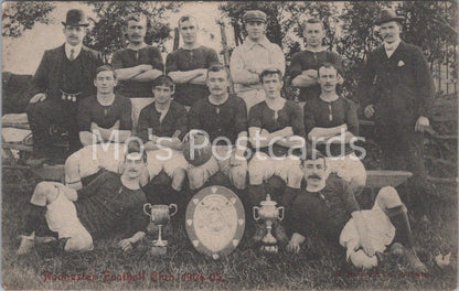 Sports Postcard: Rochester Football Club, 1904 -1905 Season, Kent  DR45