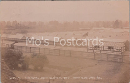 Gloucestershire Postcard: The Royal Show Gloucester 1909 Horticulture  MB1084