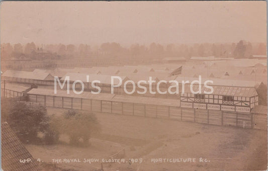 Gloucestershire Postcard: The Royal Show Gloucester 1909 Horticulture  MB1084
