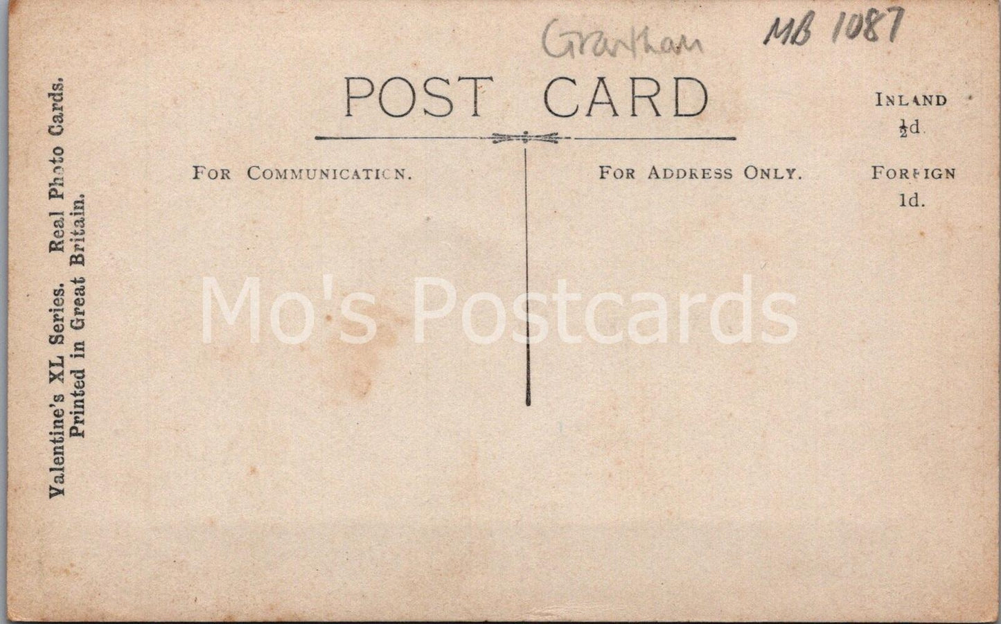 Lincolnshire Postcard: London Road Grantham Animated Street Scene  MB1087