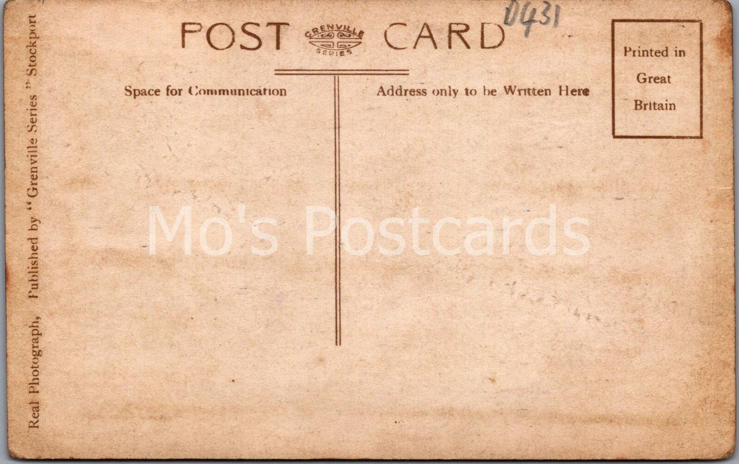 Cheshire Postcard: High Lane Near Stockport Animated Street Scene D431