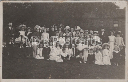 Social History Postcard: Large Edwardian School or Sunday School Group  DD618