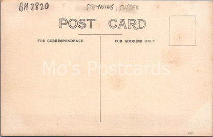 Sussex Postcard: Steyning "In An Old Fashioned Town" Boy on Bicycle BH2820