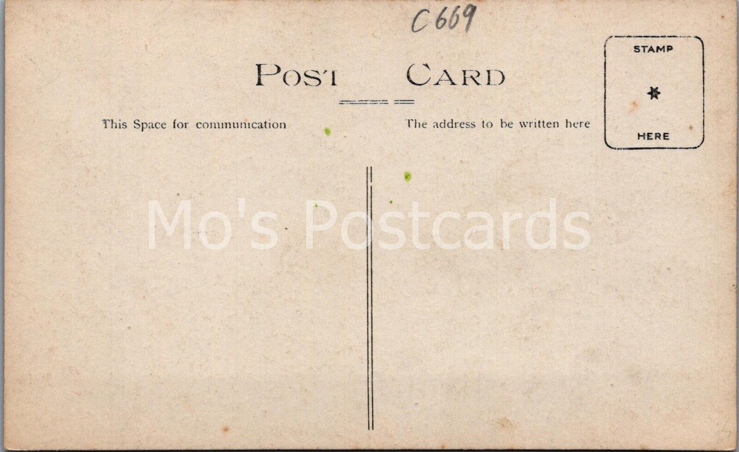 London Postcard Great Storm Mitcham Road Tooting 1914 Vintage RPPC Flood C669