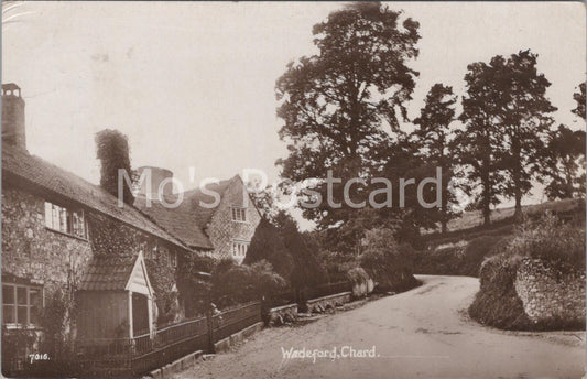 Wadeford Village Chard Somerset Rural Vintage Scene Postcard DR802