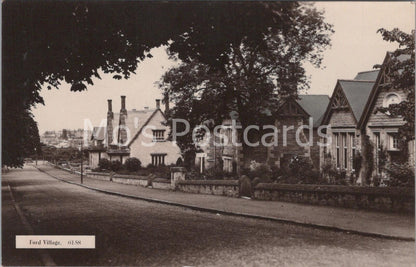Ford Village Northumberland Monarch Series Vintage Printed Postcard E526