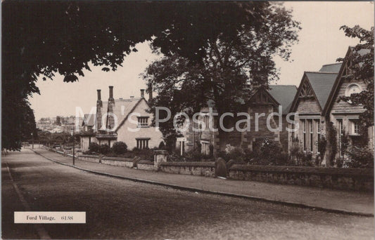 Ford Village Northumberland Monarch Series Vintage Printed Postcard E526