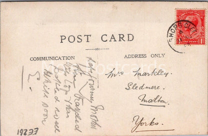 Cleeve Hill Cheltenham Gloucestershire Vintage Sepia Printed Postcard EE261