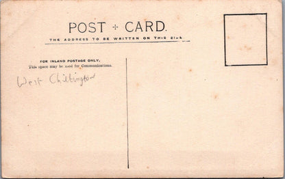 Sussex Postcard: West Chiltington St Mary's Church Early 1900s RPPC XT2486