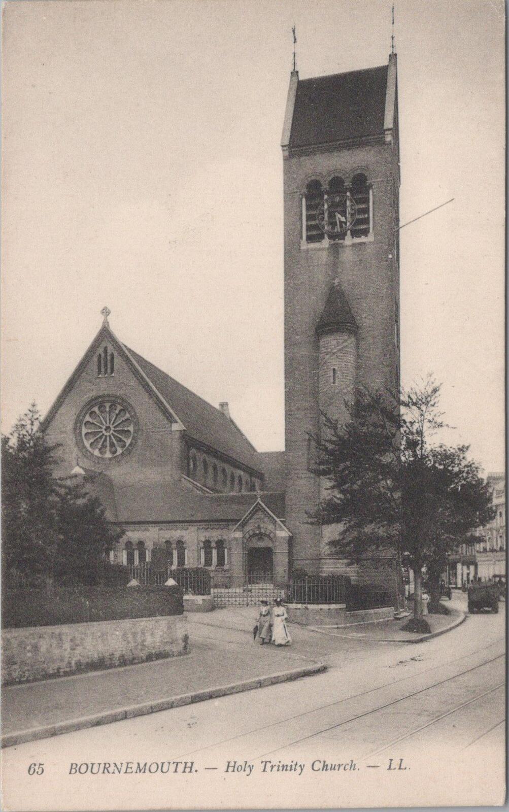 Dorset Postcard: Bournemouth Holy Trinity Church, LL No 65  XT2499