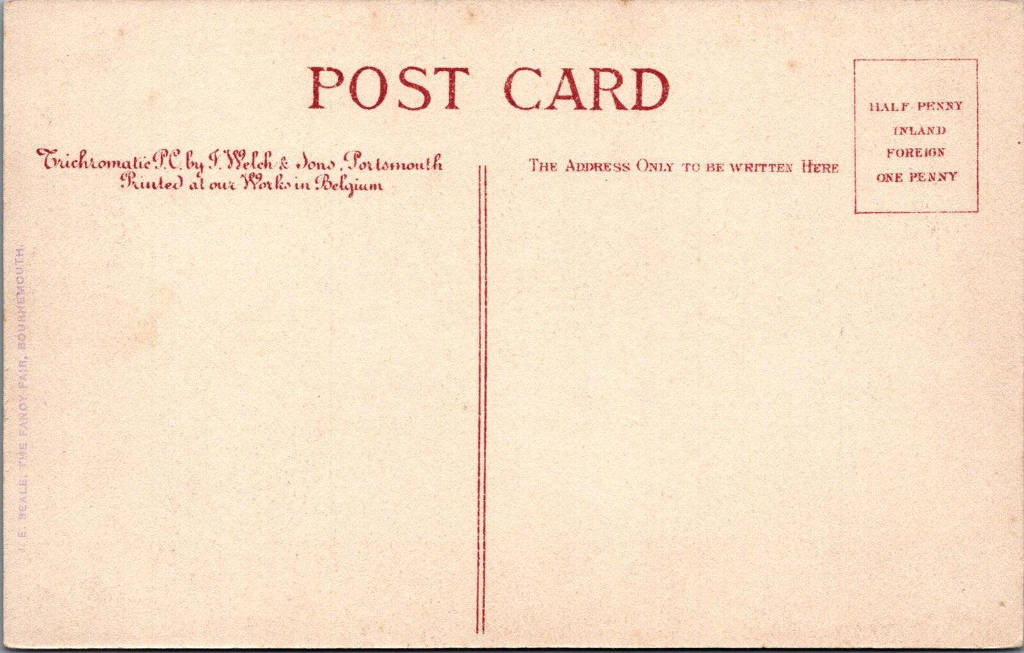 Hampshire Postcard: Bournemouth, Middle Chine Walk to Sea, 1900s, JWS XT2500