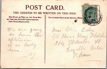 Dorset Postcard: Bournemouth From The Pier, Seafront 1904, JWS 86 XT2501