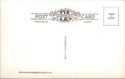 Jersey Postcard: St Matthew's Church Millbrook Glass Church Lalique RPPC XT2521