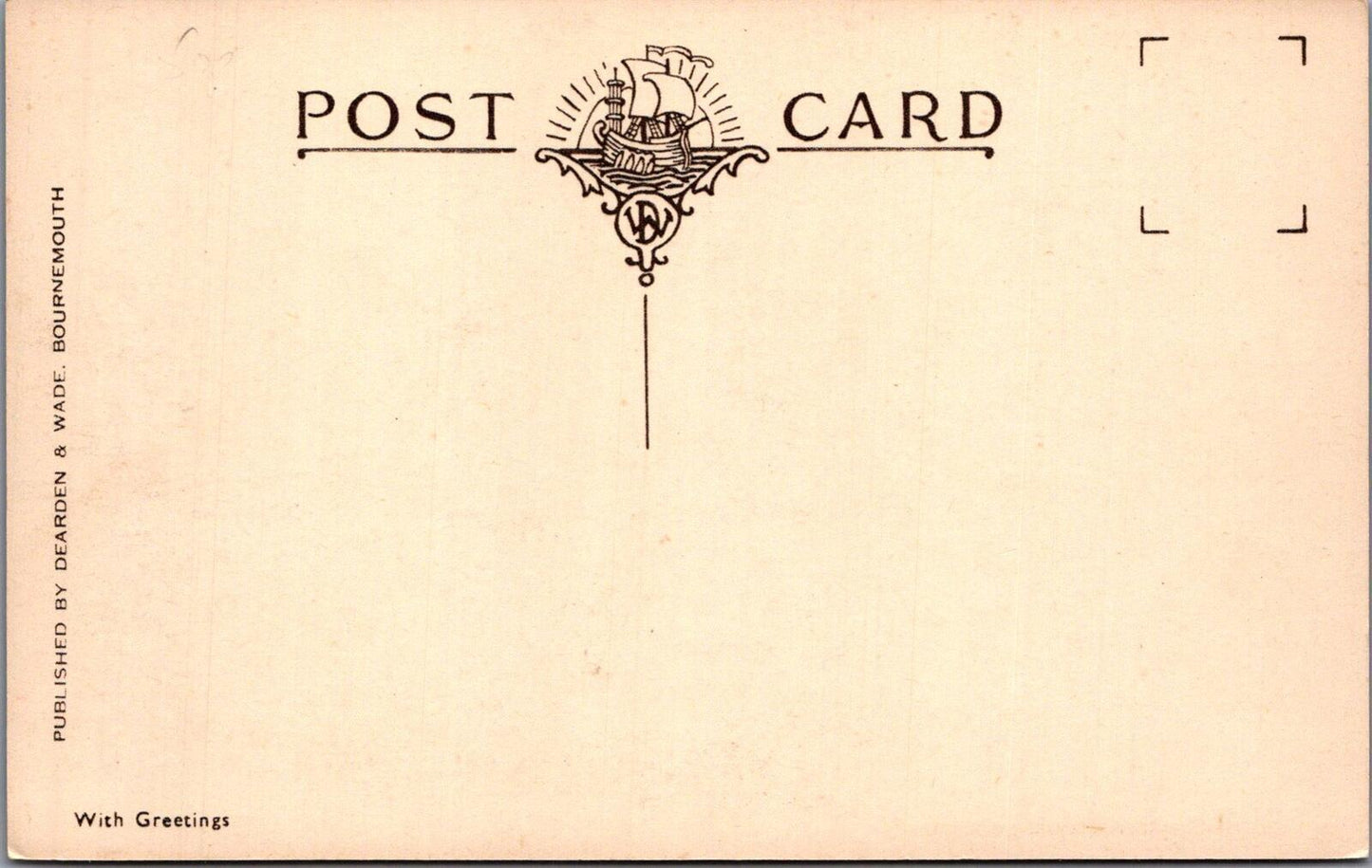 Dorset Postcard: Bournemouth Central Gardens Plummers Store 1950s  XT2931