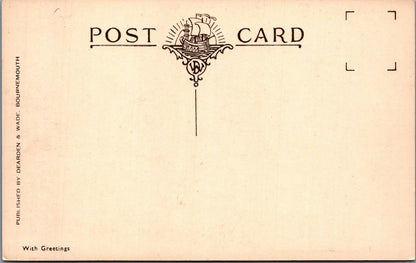 Dorset Postcard: Bournemouth Central Gardens Plummers Store 1950s  XT2931