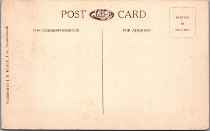 Dorset Postcard: Bournemouth The West Cliff Promenade Beach 1920s XT2934