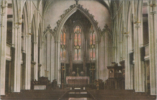 Kent Postcard: Ramsgate St George's Church Interior Altar Nave 1906 - XT2936