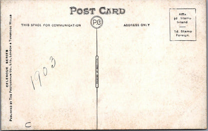 Isle of Wight Postcard:Bembridge Ducie Avenue Tree Lined Lane 1910s Litho XT2945