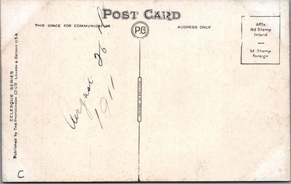 Isle of Wight Postcard:Bonchurch The Pond Scenic Village Road 1910s Litho XT2946