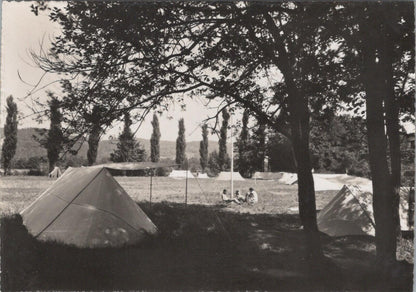 Switzerland Postcard: Kaiseraugst Camping Platz Rhine  XT3214