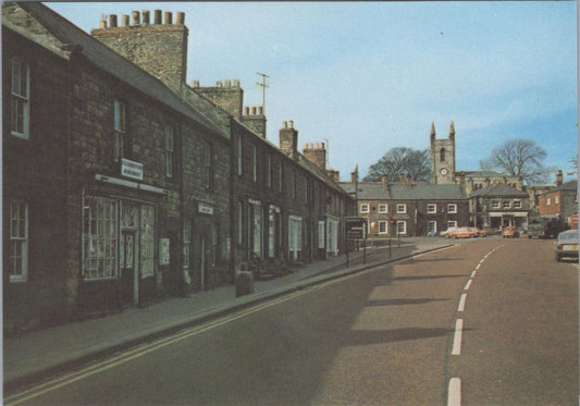 Northumberland Postcard: Belford Village Parish Church of St Mary's 1970s XT3225