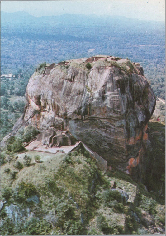 Sri Lanka Postcard: Sigiriya Rock Fortress Aerial View  XT3246