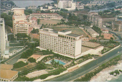 Sri Lanka Postcard:Colombo Fort Hotel Ceylon InterContinental 1981 Chrome XT3259