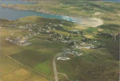 Sutherland Postcard: Bettyhill Mary Mackay Post Office Aerial View  XT3278