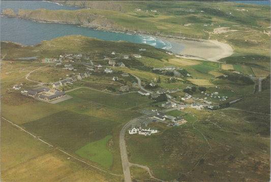Sutherland Postcard: Bettyhill Mary Mackay Post Office Aerial View  XT3278